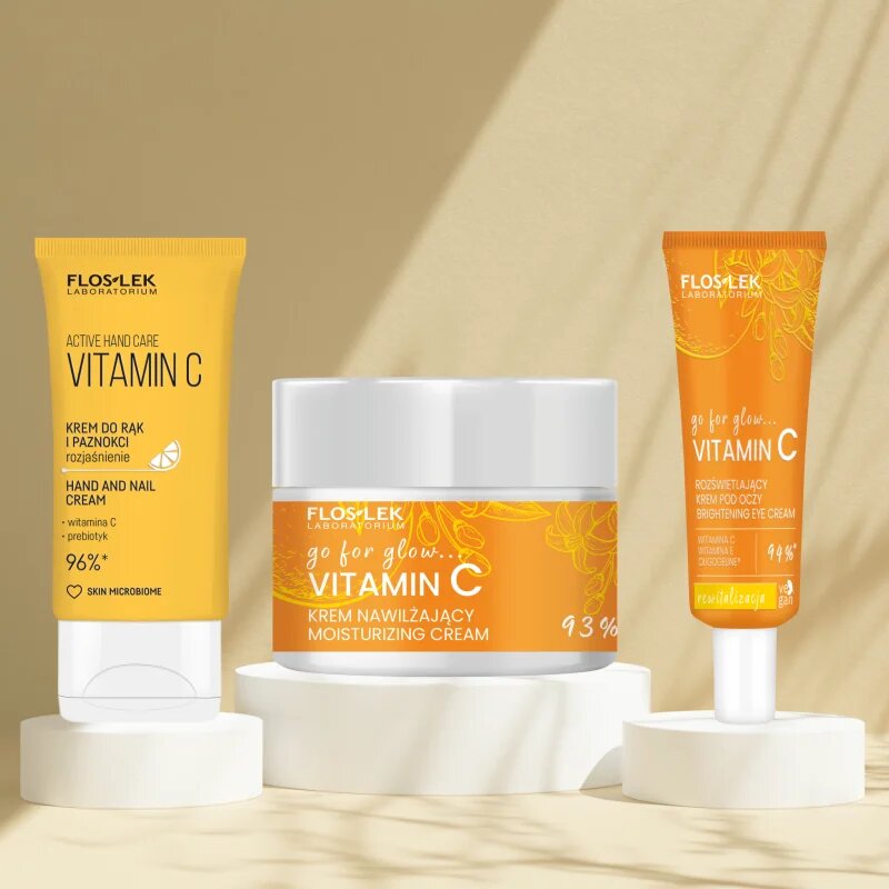 FlosLek Laboratorium Go For Glow Vitamin C подаръчен комплект с ревитализиращ ефект