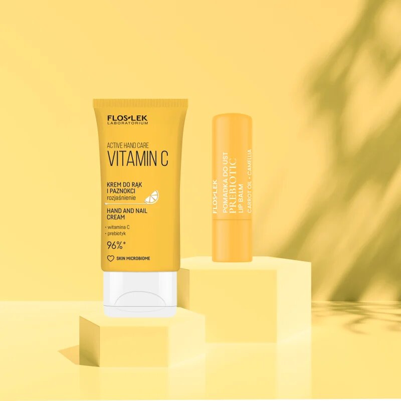 FlosLek Laboratorium Hand & Lip Vitamin C подаръчен комплект