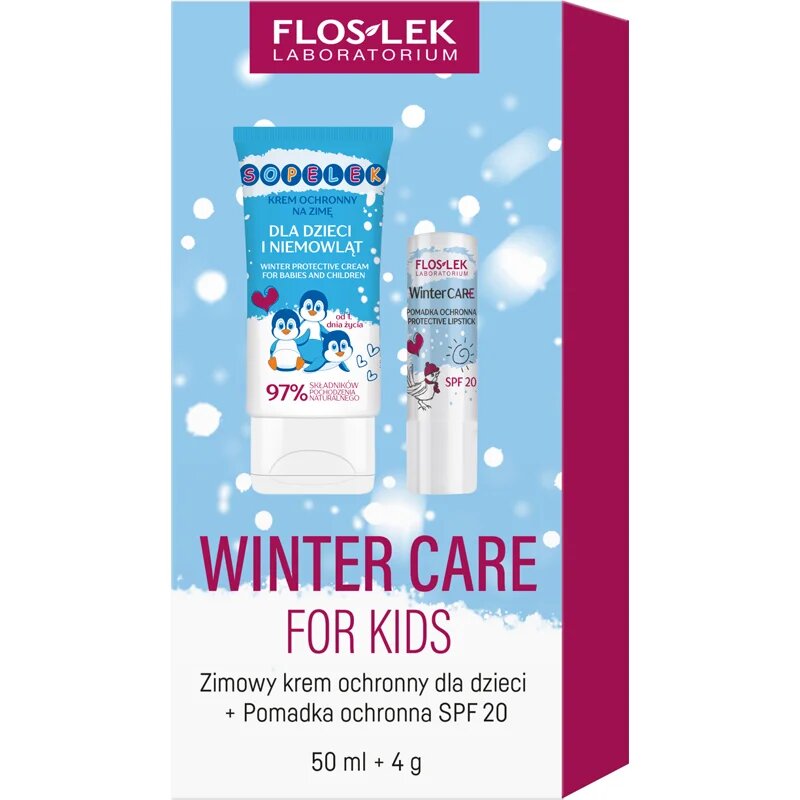 FlosLek Laboratorium Set Winter Care коледен подаръчен комплект SPF 20