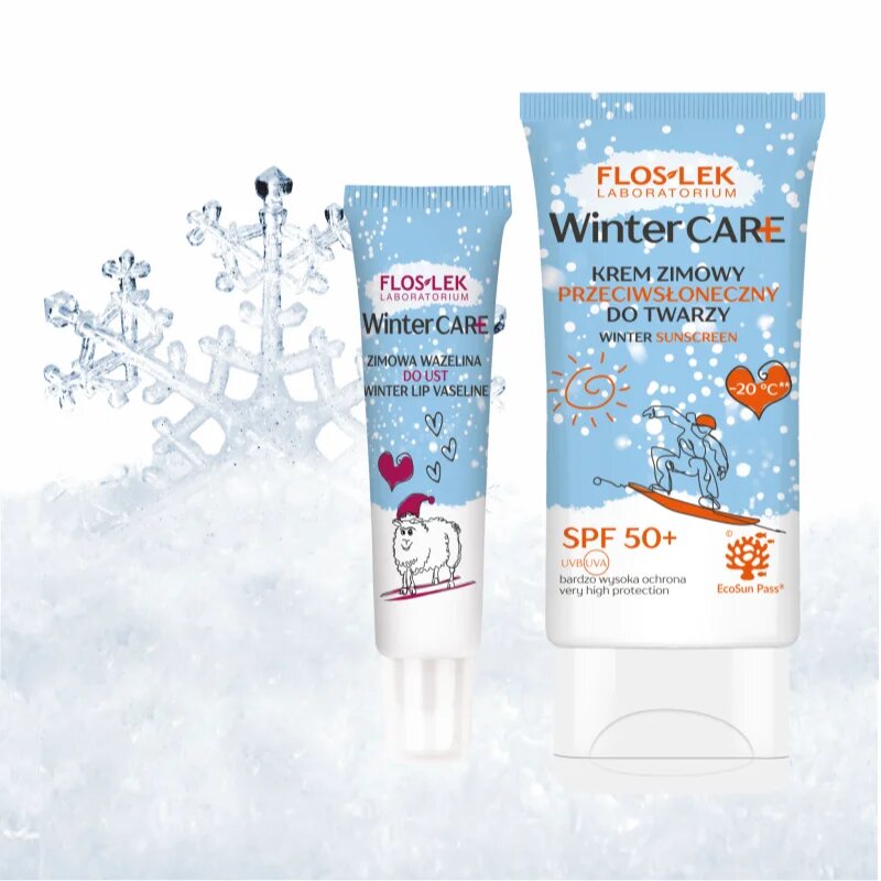 FlosLek Laboratorium Winter Care Set подаръчен комплект SPF 50