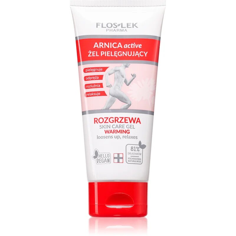 FlosLek Pharma Arnica Active крем за тяло със загряващ ефект 100 мл.