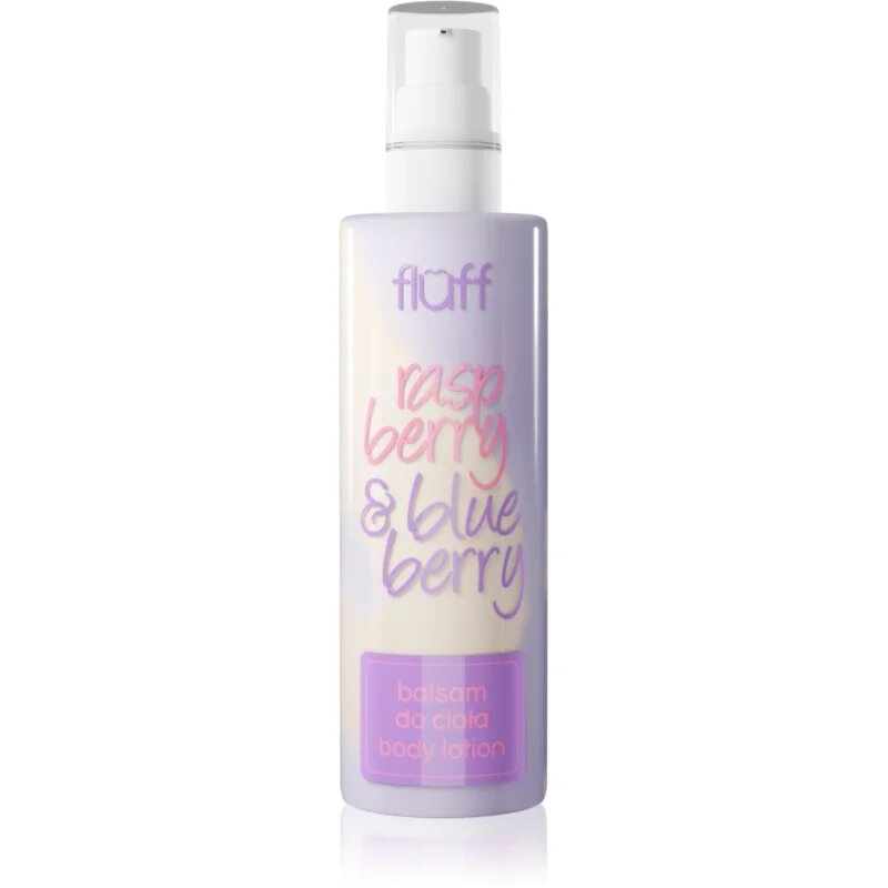 Fluff Blueberry & Raspberry тоалетно мляко за тяло 160 мл.