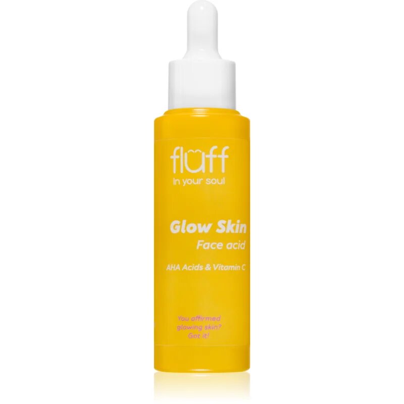 Fluff Glow Skin изглаждащ пилинг за лице с витамин С 40 мл.