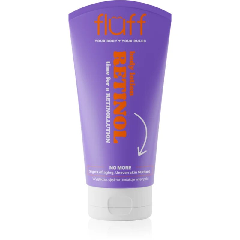 Fluff Retinol подмладяващ лосион за тяло с ретинол 150 мл.