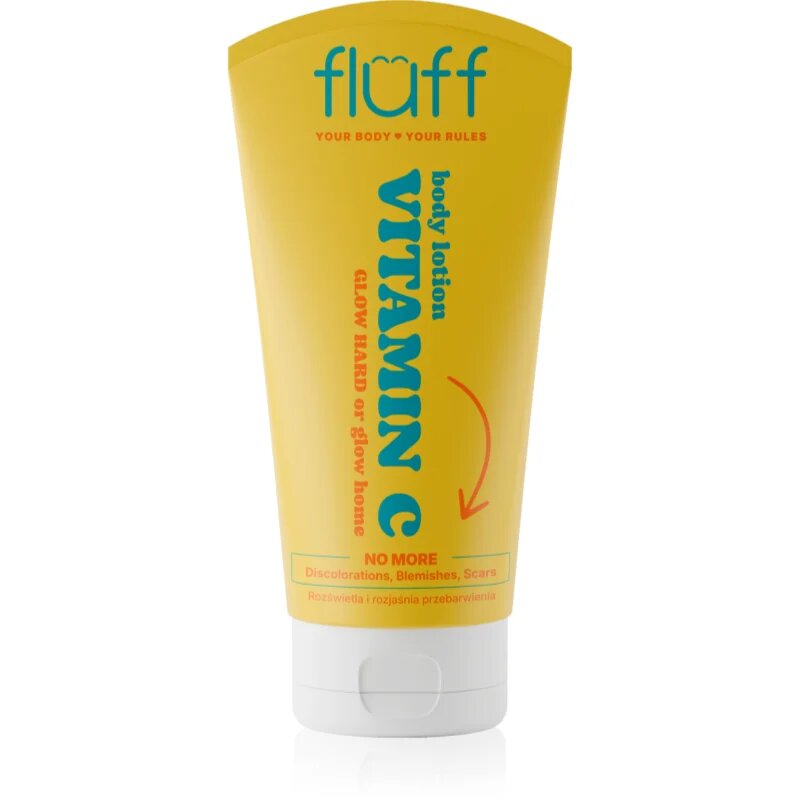 Fluff Vitamin C озаряващ лосион за тяло с витамин С 150 мл.