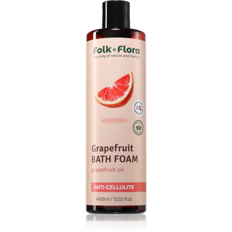 Folk & Flora Grapefruit пяна за вана 400 мл.