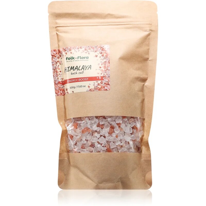 Folk & Flora Himalaya релаксираща сол за вана 500 гр.