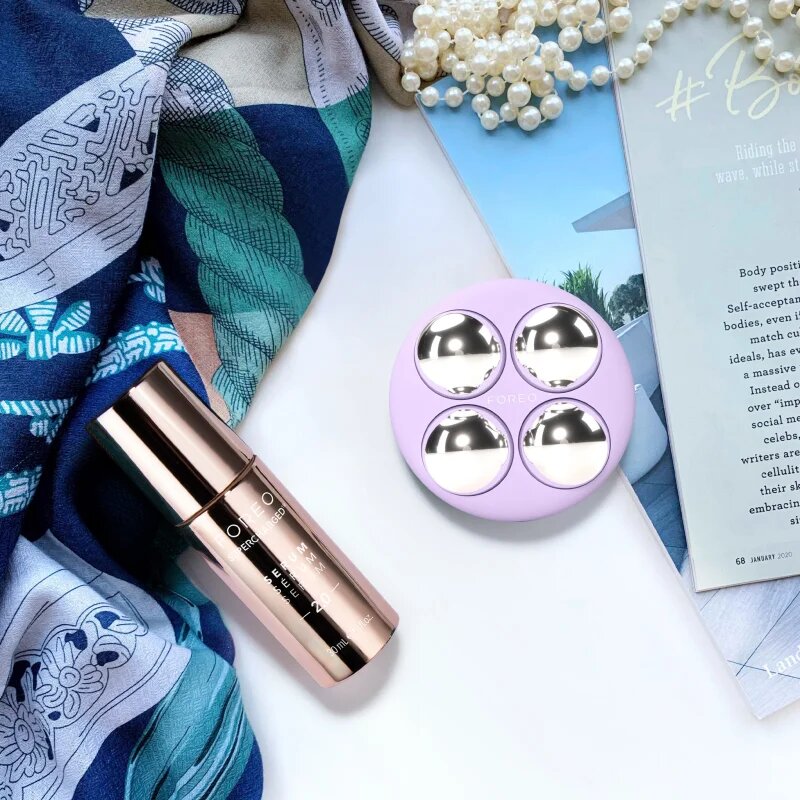 FOREO BEAR™ 2 body микротоков тонизиращ уред за тяло Lavender 1 бр.
