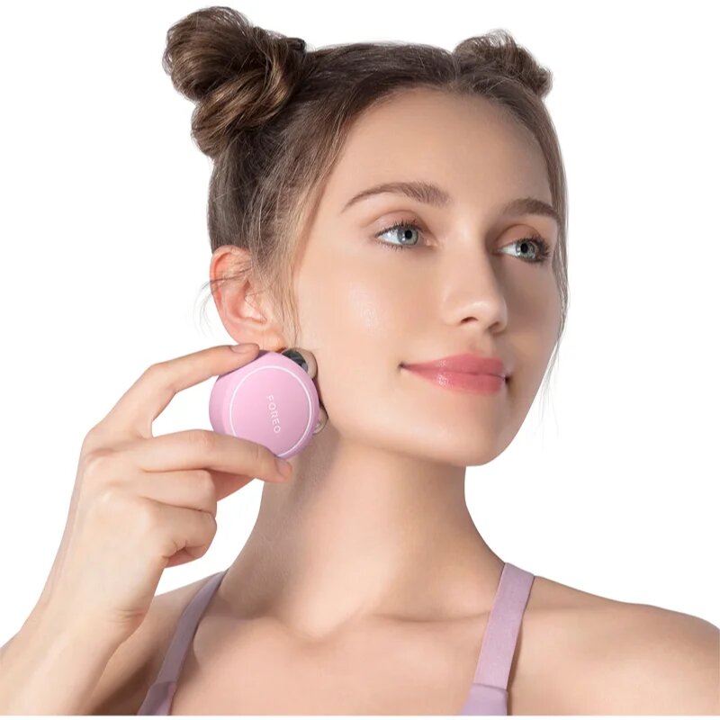 FOREO BEAR™ Mini тонизиращ уред за лице мини Pearl Pink