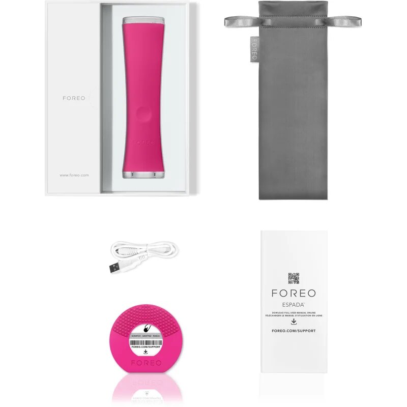 FOREO ESPADA™ Espada писалка със синя светлина за успокояване признаците на акне Magenta 1 бр.