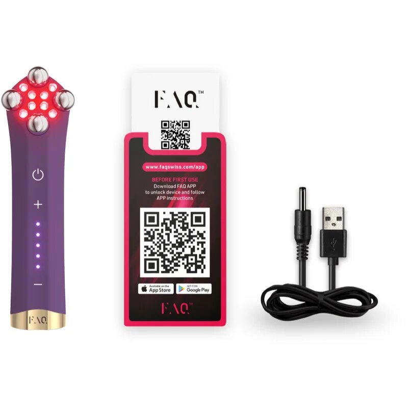 FOREO FAQ™ 401 двоен LED тонизиращ уред с микроток 1 бр.