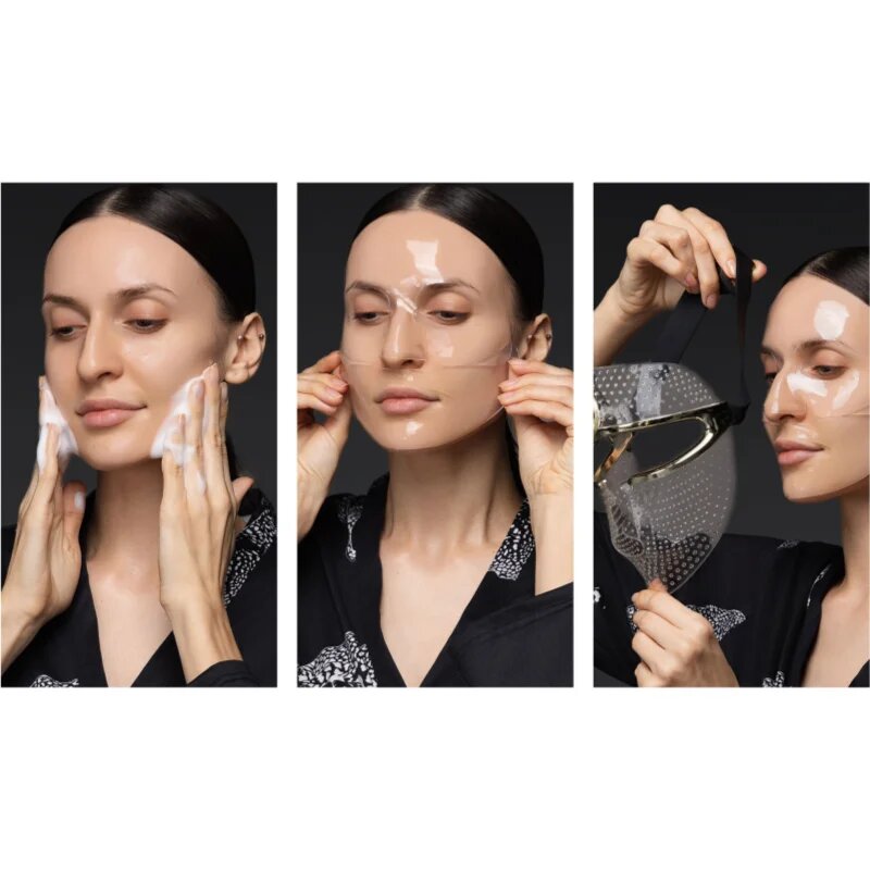 FOREO FAQ™ Glass Skin Collagen Face Mask хидро-гелова маска за изглаждане на кожата и намаляване на видими бръчки 5 бр.