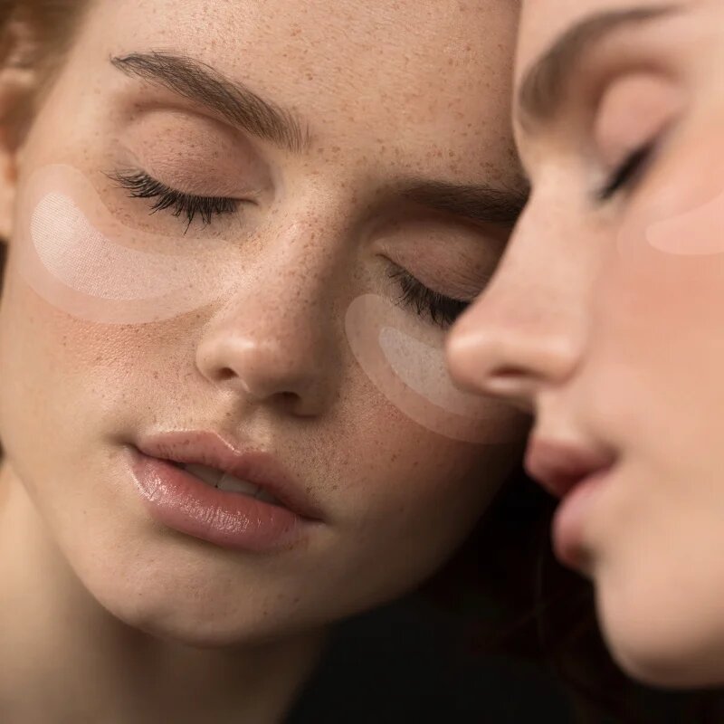 FOREO FAQ™ Microneedling Anti-Wrinkle лепенки против бръчки за под очите с хиалуронова киселина 3x2 бр.