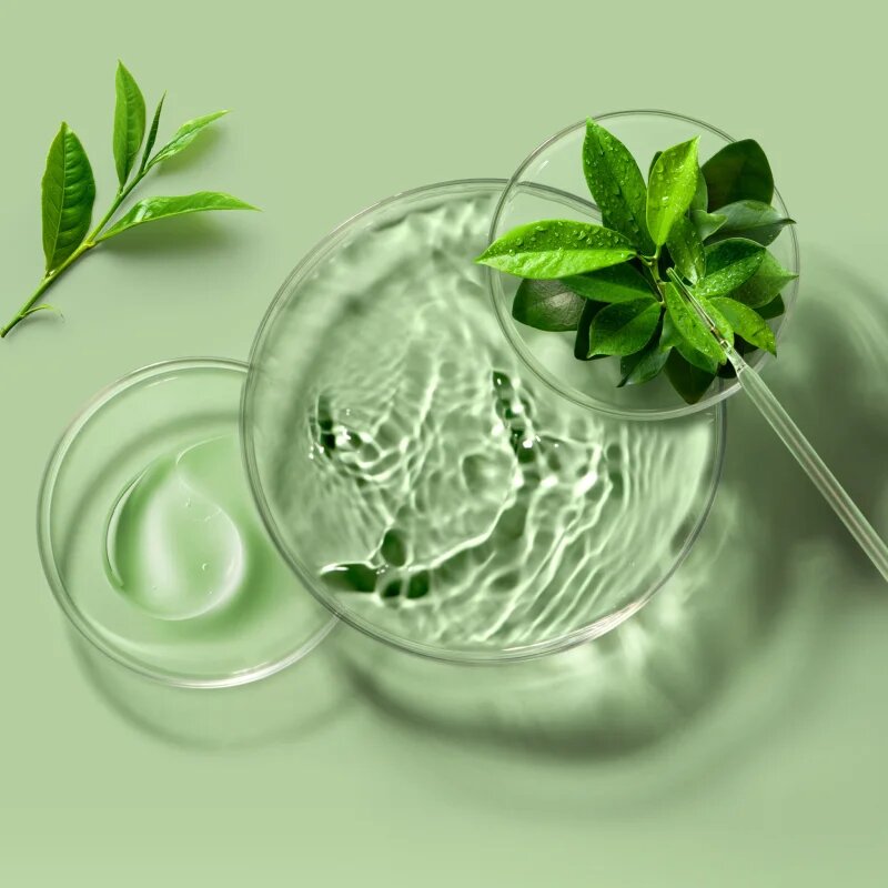 FOREO Farm to Face Sheet Mask Green Tea платнена маска с успокояващ ефект за смесена кожа 3x20 гр.
