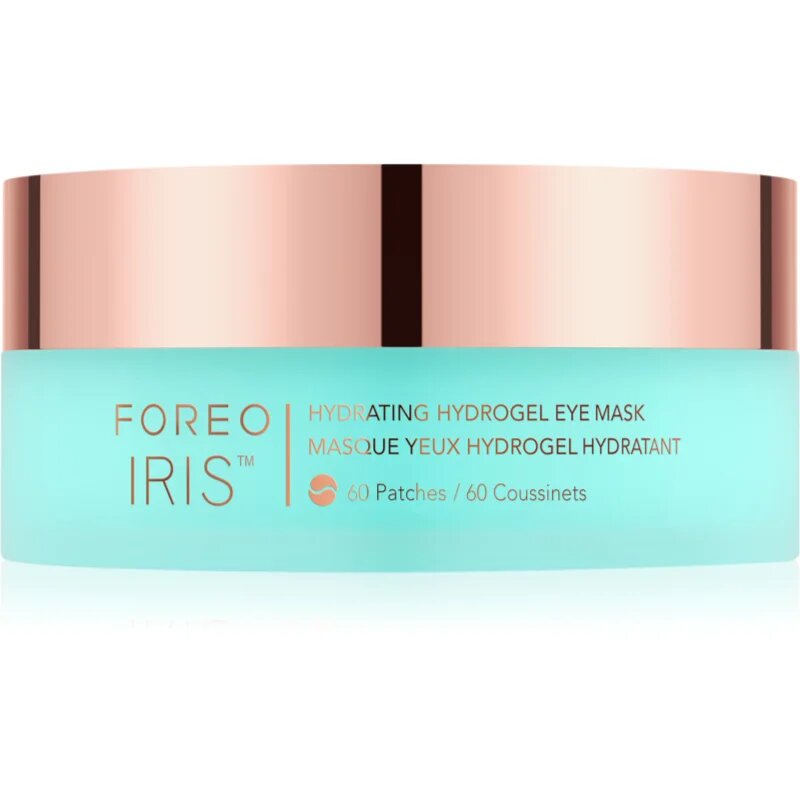 FOREO IRIS™ Hydrogel Eye Mask хидратираща в дълбочина маска за околоочната област 60x1 бр.