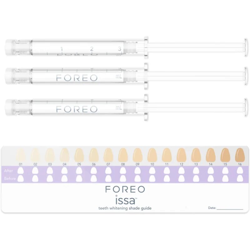 FOREO issa™ Advanced Teeth Whitening Gel избелващ гел за зъби 3x3 мл.