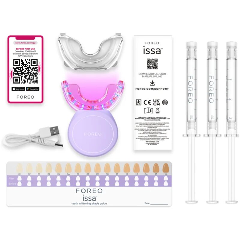 FOREO ISSA™ Teeth Whitening Set комплект за избелване на зъби