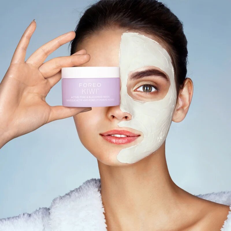 FOREO KIWI™ Active Pore & Blackhead Mask маска за почистване на порите от черни точки 100 гр.