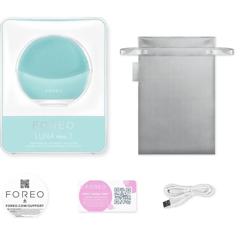 FOREO LUNA™ 3 Mini почистващ звуков уред Mint 1 бр.
