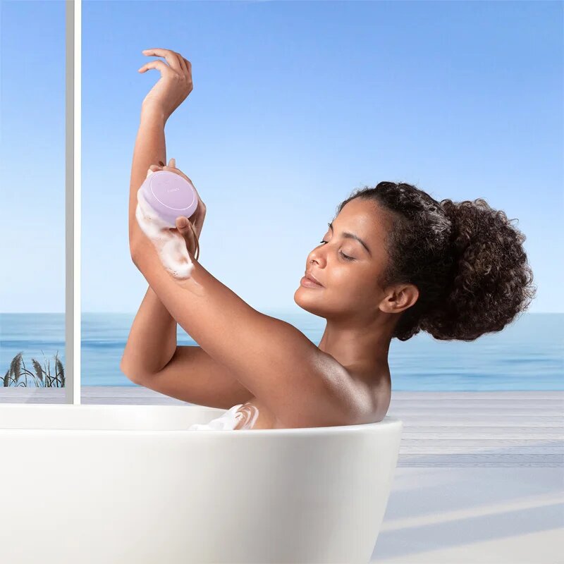 FOREO LUNA™ 4 body четка за масаж за тяло Lavender