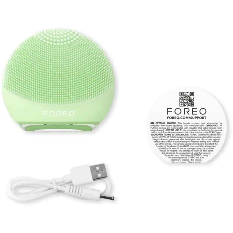 FOREO LUNA™4 Go почистващ звуков уред на път Pistachio