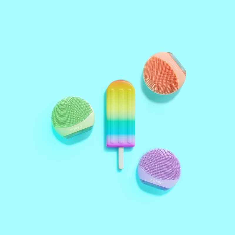 FOREO LUNA™4 Go почистващ звуков уред на път Pistachio