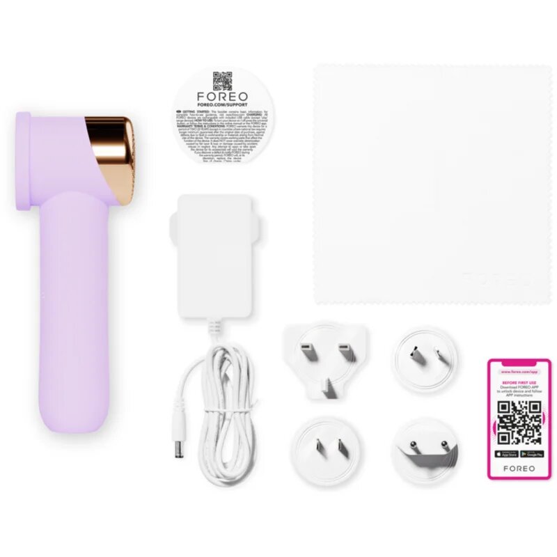 FOREO PEACH™ 2 Go IPL система превенция срещу растежа на нови косъмчета за жени Lavender 1 бр.