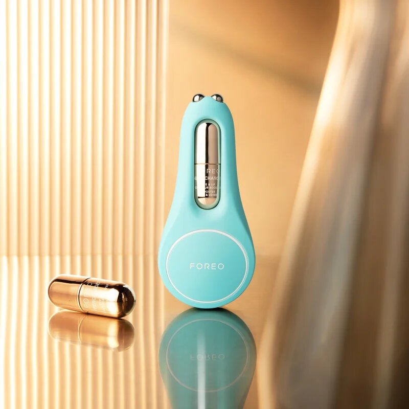FOREO SUPERCHARGED Eye & Lip Contour Booster проводим серум за укрепване на контурите на очите и устните 3x3.5 мл.