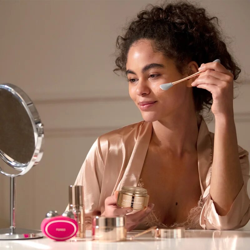 FOREO SUPERCHARGED Ultra Hydrating интензивна хидратираща и подхранваща маска за нощ 75 мл.
