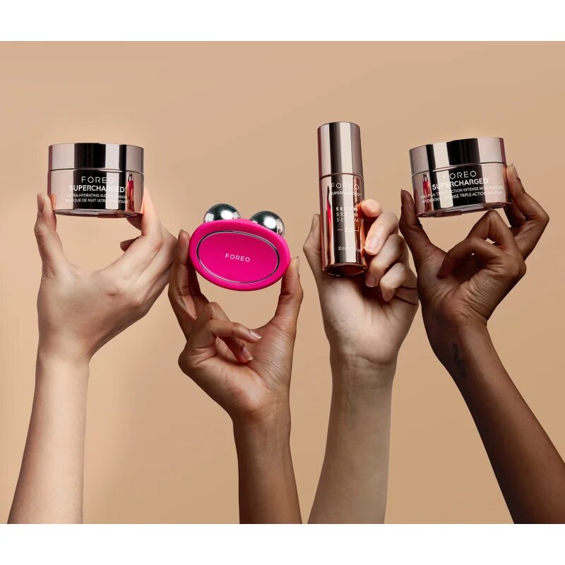 FOREO SUPERCHARGED Ultra Hydrating интензивна хидратираща и подхранваща маска за нощ 75 мл.