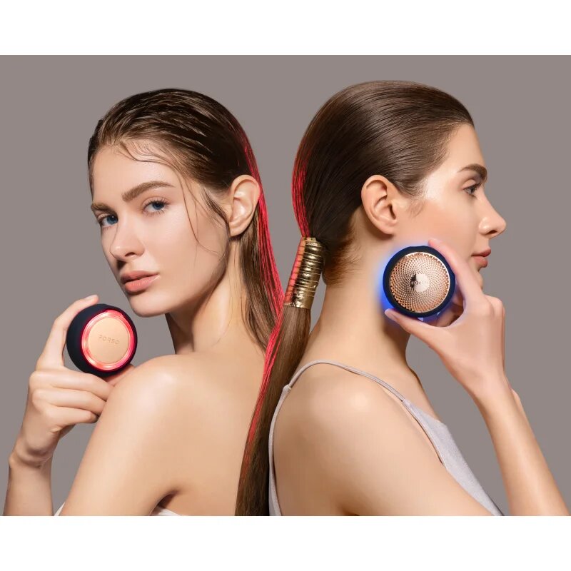 FOREO UFO™ 2 звуков уред за ускоряване ефекта на маските за лице Black 1 бр.