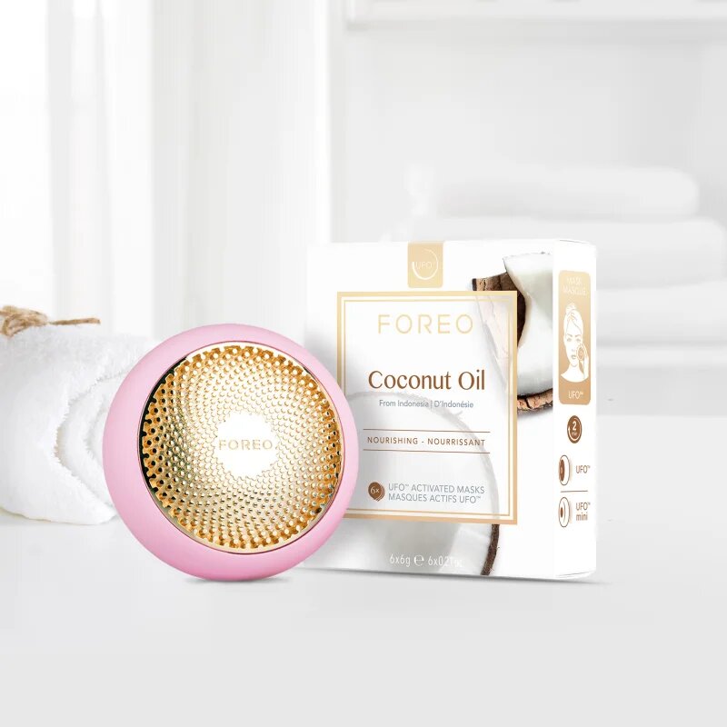 FOREO UFO™ Coconut Oil дълбоко подхранваща маска 6x6 гр.