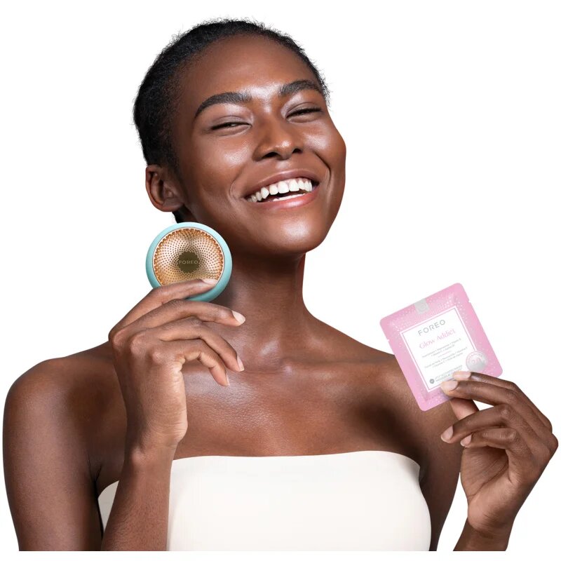 FOREO UFO™ Glow Addict озаряваща маска за лице 6 бр.