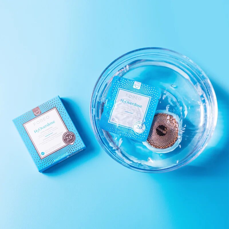 FOREO UFO™ H2Overdose хидратираща маска за лице 6 бр.