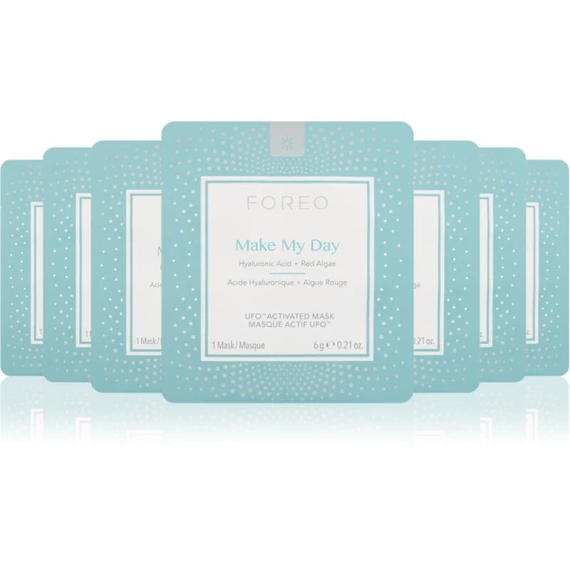 FOREO UFO™ Make My Day защитна маска за лице с хидратиращ ефект 7 x 6 гр.