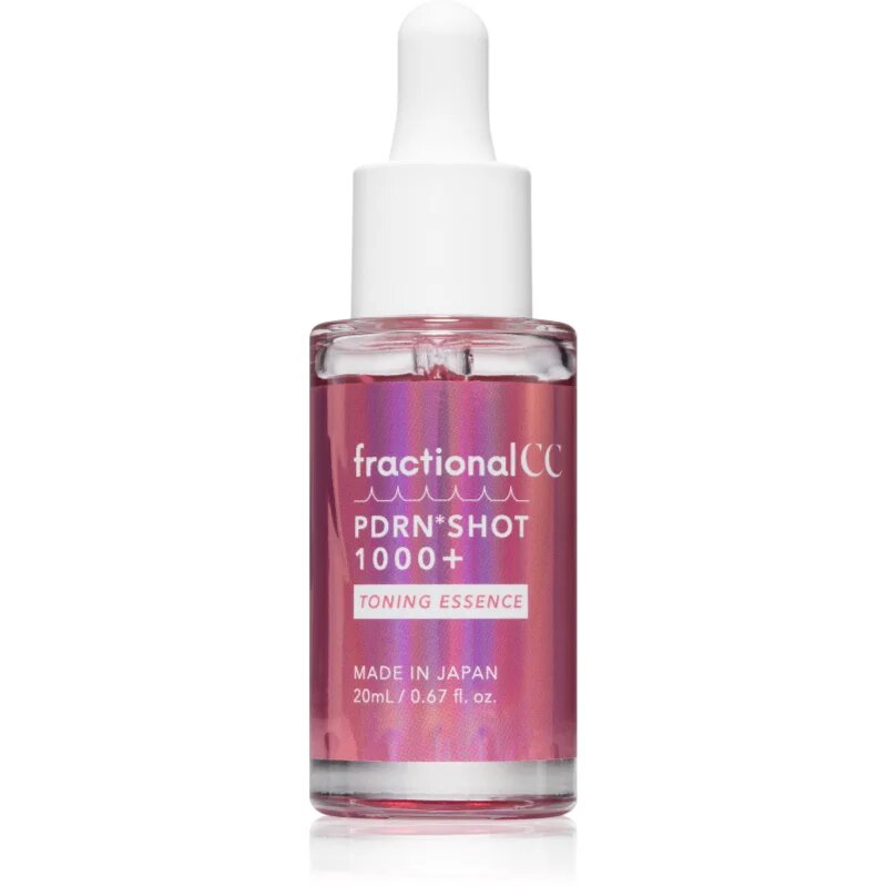 fractional CC PDRN Shot 1000+ Toning Essence възстановяваща есенция за лице да уеднакви цвета на кожата 20 мл.