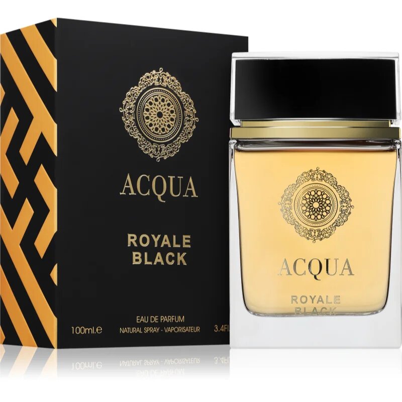 Fragrance World Acqua Royale Black парфюмна вода за мъже 100 мл.