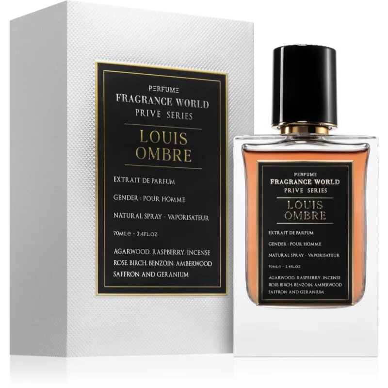 Fragrance World Prive Series Louis Ombre парфюмна вода за мъже 70 мл.