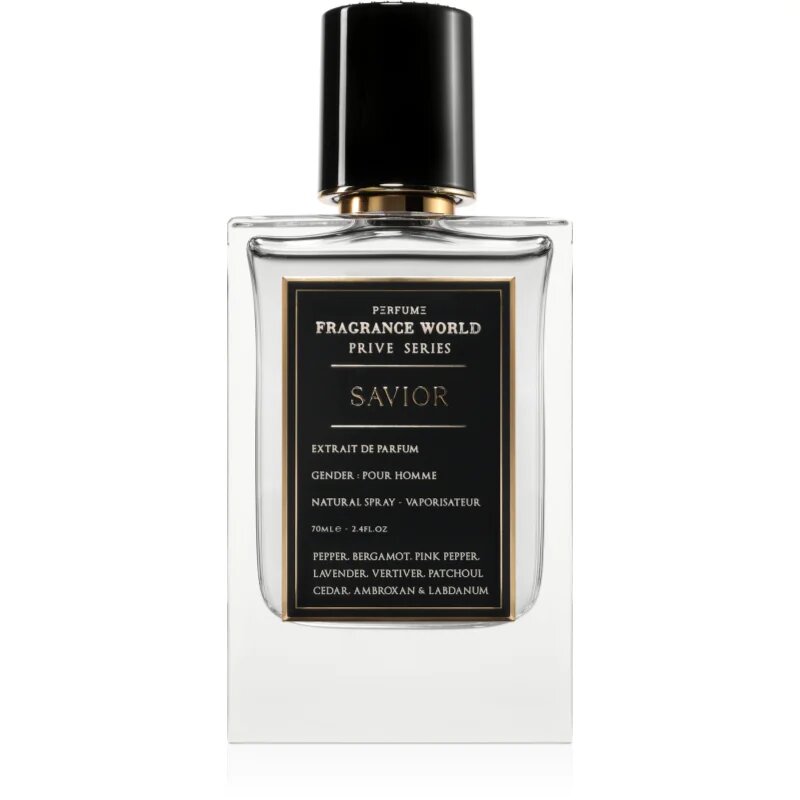Fragrance World Prive Series Savior парфюмна вода за мъже 70 мл.