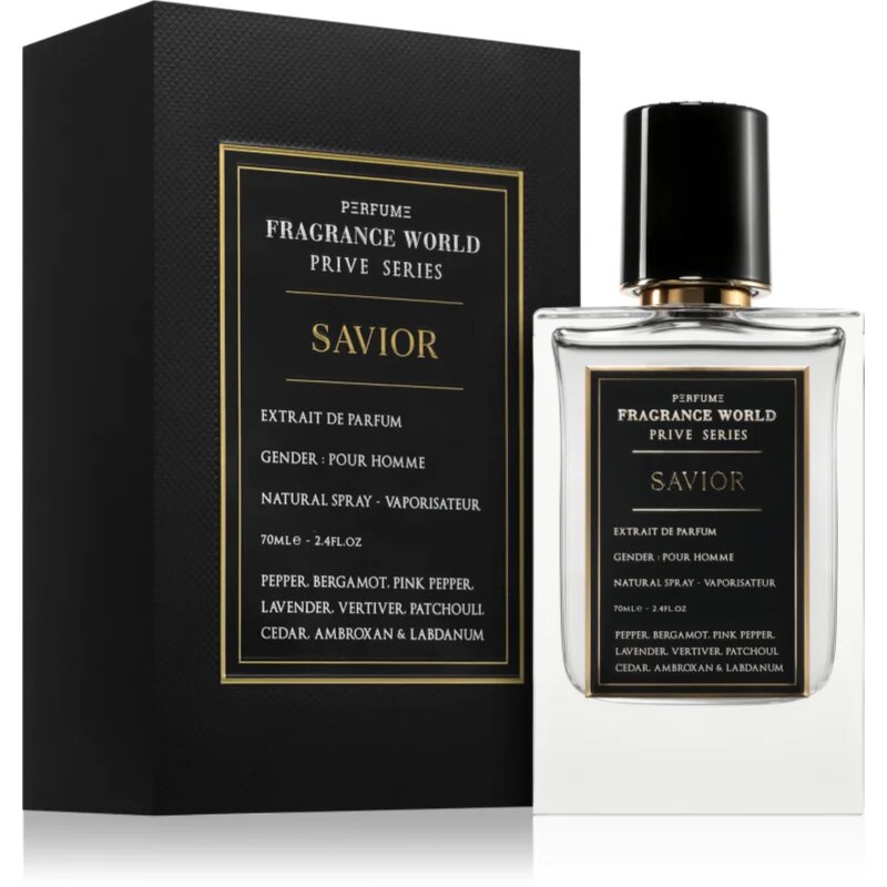 Fragrance World Prive Series Savior парфюмна вода за мъже 70 мл.