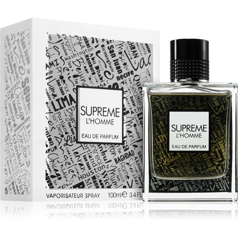 Fragrance World Supreme L'Homme парфюмна вода за мъже 100 мл.