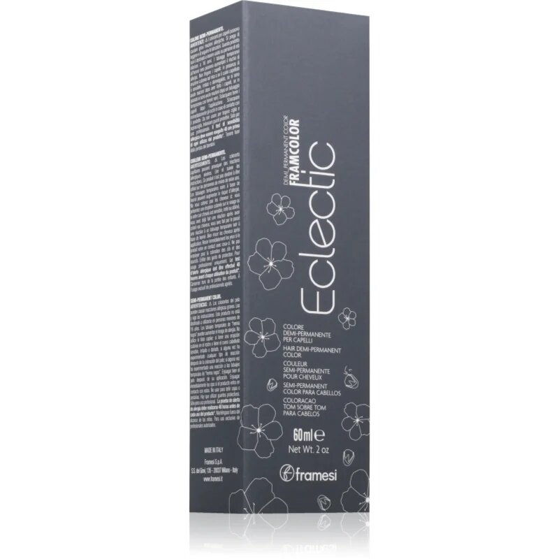 Framesi Framcolor Eclectis полуперманентна тонираща боя за коса цвят 61 Pearl 60 мл.