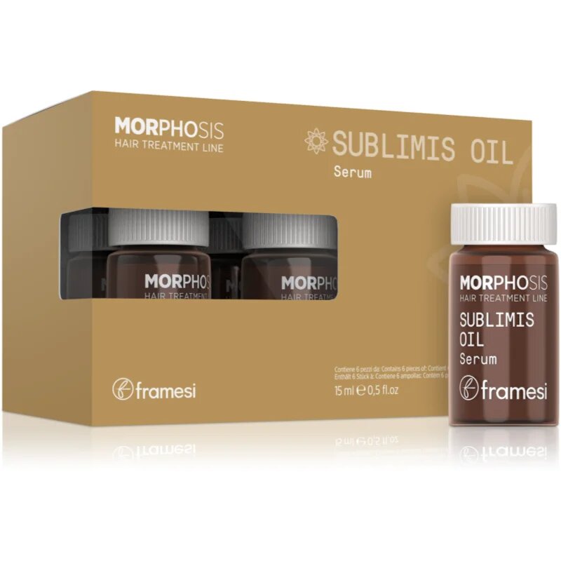 Framesi Morphosis Sublimis Oil интензивен хидратиращ серум За коса 6x15 мл.
