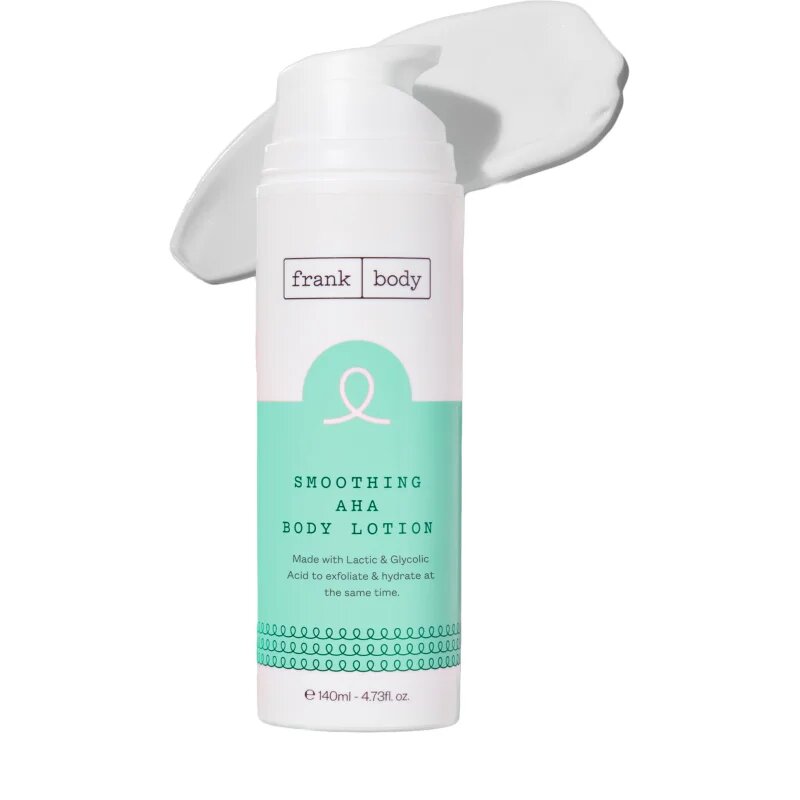 Frank Body Smoothing AHA нежно ексфолиращо мляко s AHA 140 мл.