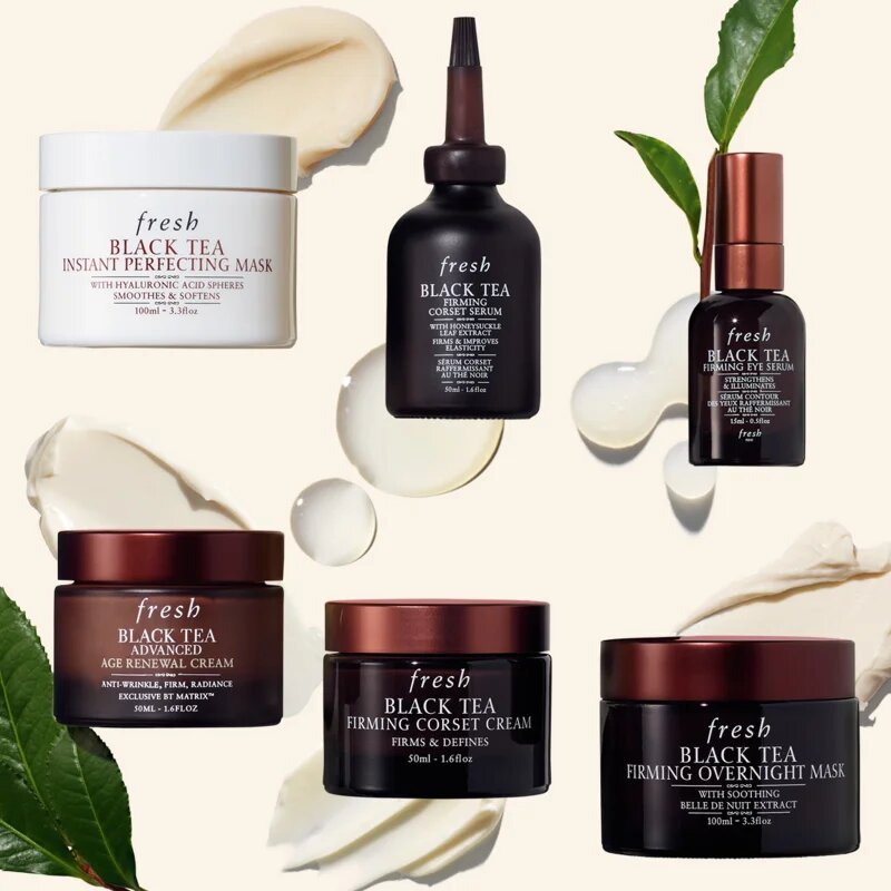 fresh Black Tea Instant Perfecting Mask интензивна изглаждаща маска за лице 100 мл.