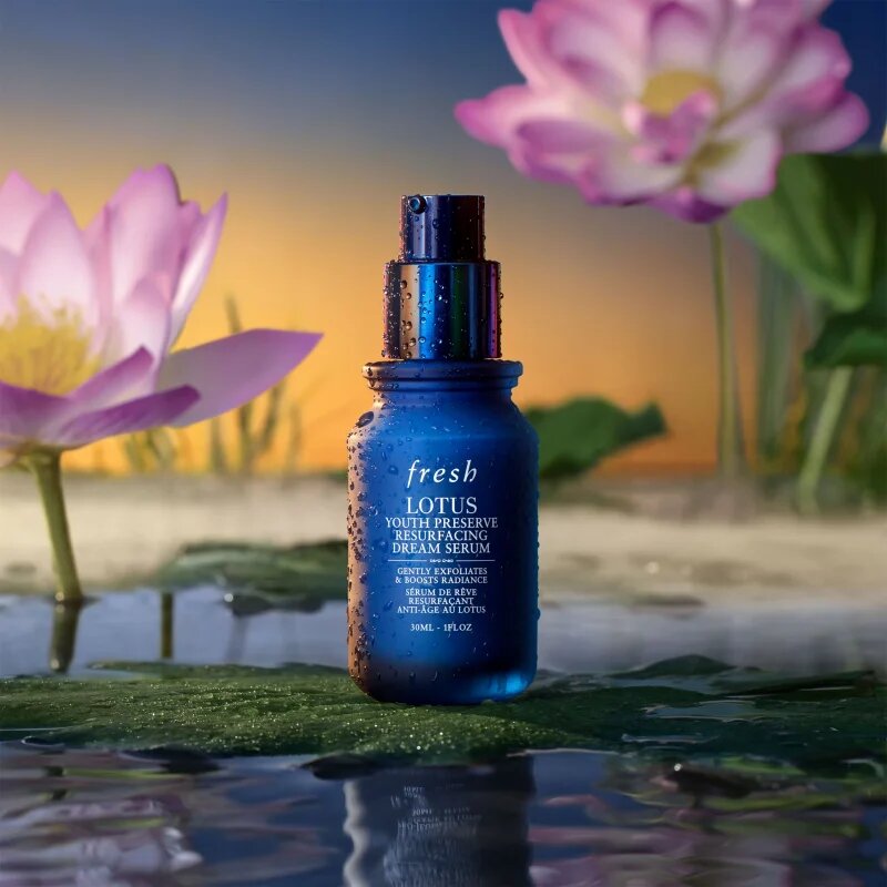 fresh Lotus Youth Preserve Resurfacing Dream Serum нощен серум s AHA 30 мл.