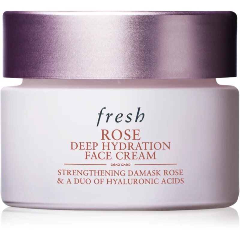 fresh Rose Deep Hydration Face Cream хидратиращ крем за лице с хиалуронова киселина 15 мл.
