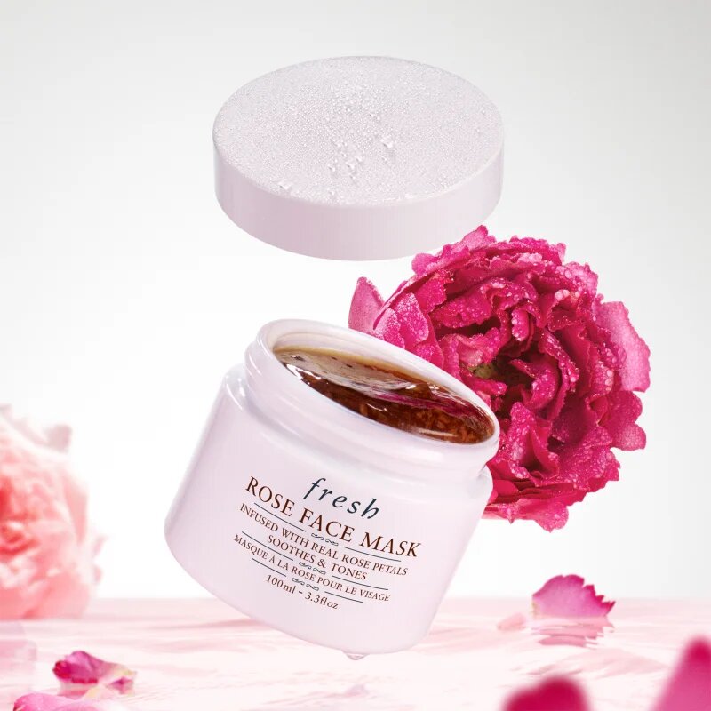 fresh Rose Face Mask хидратираща маска за лице от роза 100 мл.
