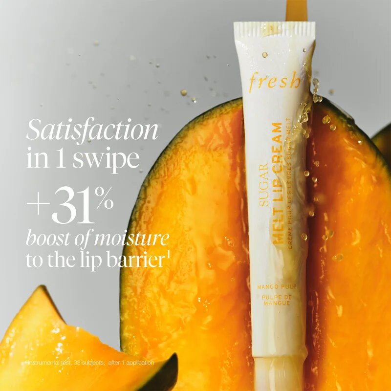 fresh Sugar Melt Lip Cream тониращ балсам за устни цвят Mango Pulp 12 гр.