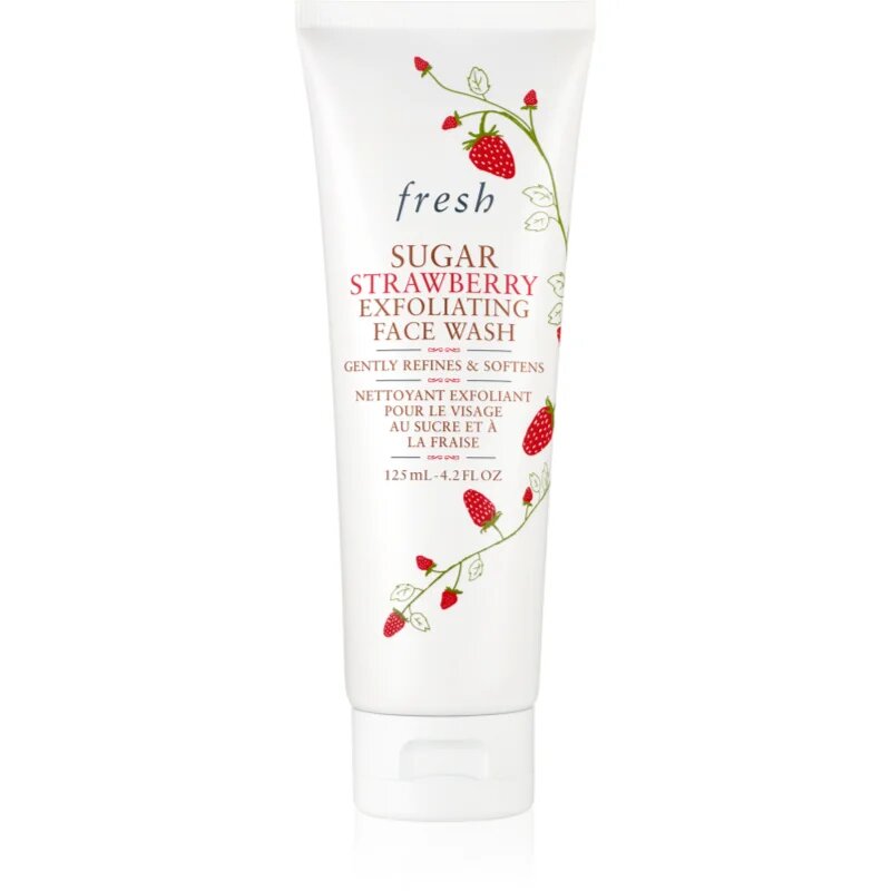 fresh Sugar Strawberry Face Wash ексфолиращ почистващ гел 125 мл.